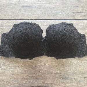 Victoria’s Secret Strapless Lace Bra 36C